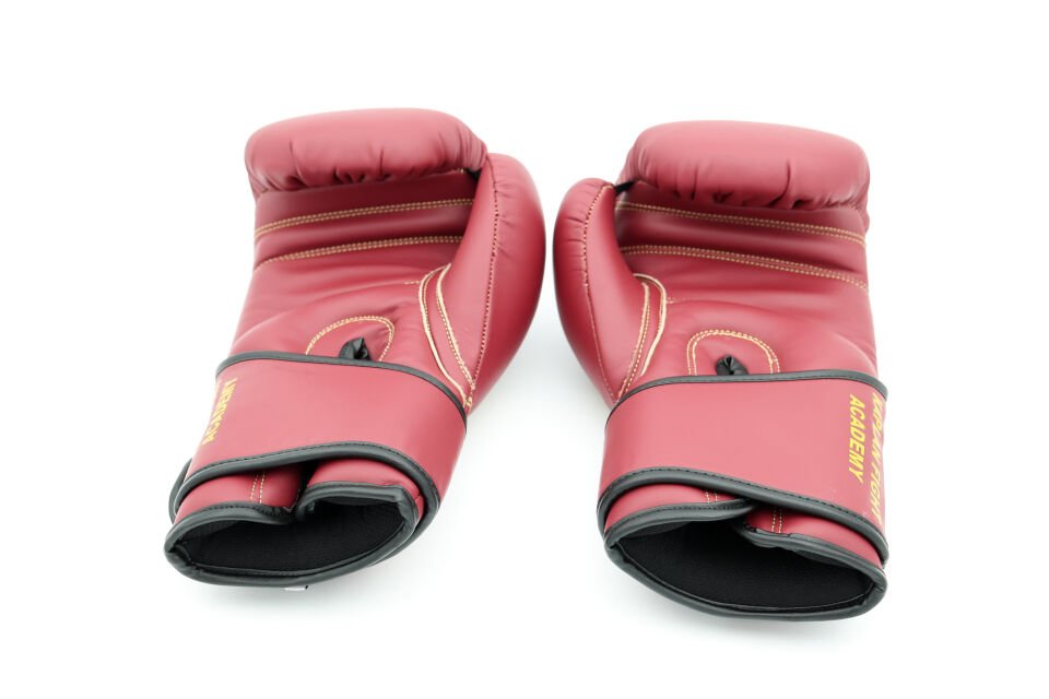 Kaplan Fight Pro %100 Deri Bordo Eldiven