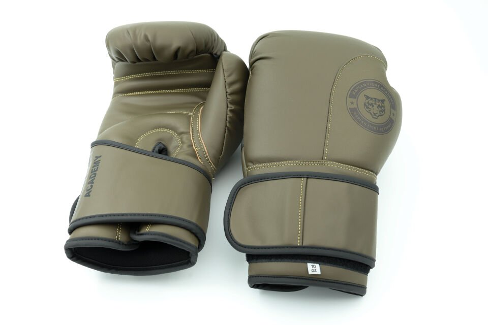 Kaplan Fight Pro %100 Deri Haki Eldiven