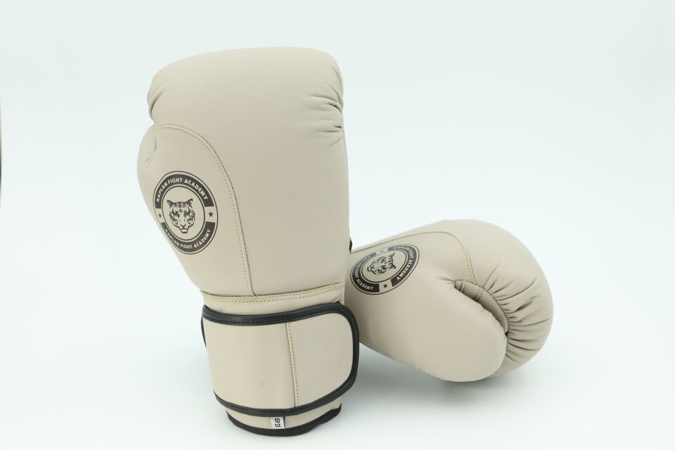 Kaplan Fight Pro %100 Deri Bej Eldiven