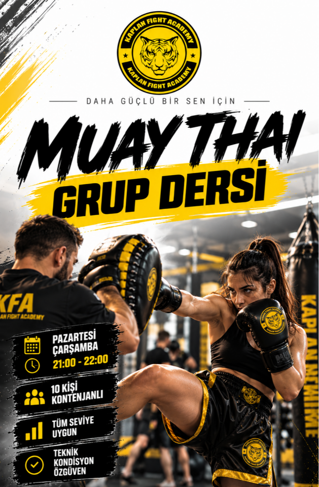KFA MUAY THAI GRUP DERSİ (Aylık)
